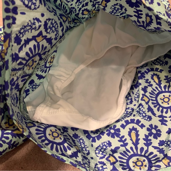 Free People Movement | NWT The Way Home Printed Shorts Turquoise Mint Combo XS - Picture 5 of 7